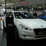 Peugeot 508 at the 11th Auto Expo 2012