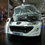 Peugeot RCZ Coupe at the 11th Auto Expo 2012 : Engine, Air dam