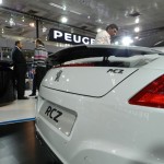 Peugeot RCZ Coupe at the 11th Auto Expo 2012 : Rear Close