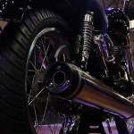 Royal Enfield Thunderbird 500 at the 11th Auto Expo, Exhaust