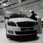 SKODA Fabia Monte Carlo on display at 11th AutoExpo 2012
