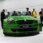 SKODA Fabia RS 2000 on display at AutoExpo 2012