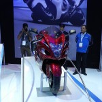Suzuki Hayabusa at the 11th Auto Expo 2012 : Front