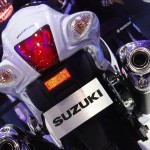 Suzuki Hayabusa at the 11th Auto Expo 2012 : Rear