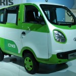 Tata Motors Magic IRIS CNG at the 11th Auto Expo 2012