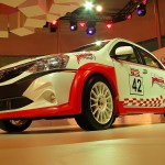 Toyota Etios Motor Racing Concept Cars unveiled at AutoExpo 2012