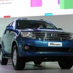 Toyota Fortuner Facelift at the Auto Expo 2012