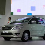 Toyota Innova Facelift at the 11th Auto Expo 2012