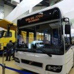 Volvo 7700 Hybrid at the 11th Auto Expo : Front