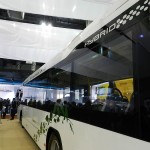 Volvo 7700 Hybrid at the 11th Auto Expo : Side