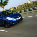 2011 New Maruti Suzuki Swift clothed in Torque Blue