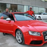 Audi Customers At The Audi R Drive_