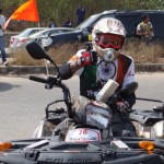 Rahul Soni riding the Powerful Sportsman 550 EPS