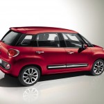 Fiat 500L from the rear