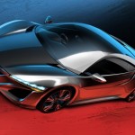2012 Honda NSX Concept Design Sketch