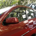 2012 Mahindra Xylo face lift : New Roof Rails, Wheel arches and masked out sections in the glass area