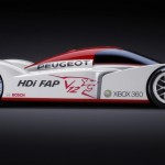 Peugeot 908 HDi DPFS Paris Motor Show : Side