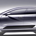 Porsche Baby Cayenne SUV Macan : Design Sketch