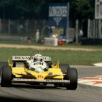 1981 - Monza (Italy) - Formula One - Italian Grand Prix d'Italie: Alain Prost with Renault.