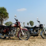 Royal Enfield Classic 350 and a 2002 Bullet Electra trippin'