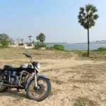 2002 Royal Enfield Bullet Electra on the side stand