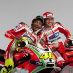 Valentino Rossi and Nicky Hayden on the Ducati Desmosedici GP12 Photo 2