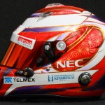 F1 2012 Australian GP: Kamui Kobayashi's helmet
