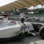 Sauber F1 Team at the F1 2012 Malaysian GP Qualifying (Photo 2)