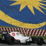 Sauber F1 Team at the F1 2012 Malaysian GP Qualifying