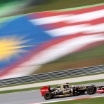 Kimi Raikkonen in the Lotus E20 Renault at F1 2012 Malaysian GP Qualifying (Photo 5)