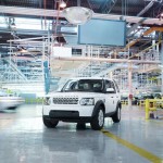 1,000,000th Land Rover Discovery at Solihull manufacturing plant in the UK West Midlands