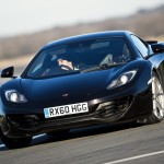 Black MP4-12C at Dunsfold Park, BBC Top Gear (TG) Test Track