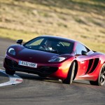 Red MP4-12C at Dunsfold Park, BBC Top Gear (TG) Test Track