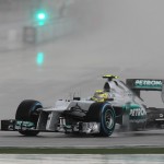 Nico Rosberg at the F1 2012 Malaysian Grand Prix : Race Day