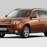 Mitsubishi Outlander 2013 debuts in Geneva : Front 3/4