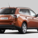 Mitsubishi Outlander 2013 : Rear 3/4
