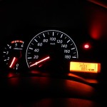 Renault Pulse : Instrument Console at night