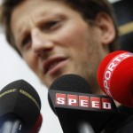 Romain Grosjean at the F1 2012 Malaysian GP Qualifying, Sepang