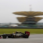 Romain Grosjean in the Lotus E20 Renault at F1 2012 Malaysian GP Qualifying (Photo 5)
