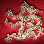 Aston Martin Dragon 88 Embroidery on Leather