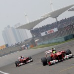 Felipe Massa and Fernando Alonso, Scuderia Ferrari at the 2012 Formula 1 Chinese Grand Prix