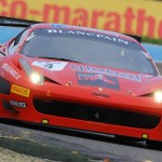 FIA GT1 World Championship : AF Corse Mondiale GT1, Enzo Ide And Francesco Castellacci at Paul Armagnac circuit, Norago