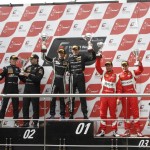 Podium : 2012 FIA GT1 World Championship : Round 2 - Zolder, Belgium