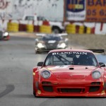 FIA GT1 World Championship : Exim Bank Team China Porsche 911 GT3 R : Benjamin Lariche / Ren Wei at Norago