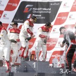 Podium, FIA GT1 World Championship Round 1 : Norago France