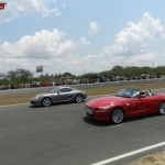BMW Z4 vs Porsche Cayman S, Madras Exotic Car Club at MMSC Track, Irungattukottai