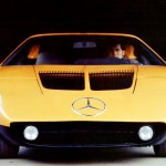 Mercedes-Benz research car C 111-II with four-rotor Wankel engine 1970 : Front ( Photo 10)