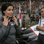 Monisha Kaltenborn,CEO and Matt Morris, Chief Designer Sauber F1 Team at the 2012 Formula 1 Chinese GP