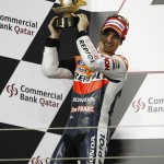 MotoGP 2012 : Dani Pedrosa, Second On Podium, Repsol Honda Team Qatar Grand Prix Race