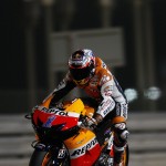 MotoGP: Repsol Honda Team, Casey Stoner in the Qatar Grand Prix Free Practice Photo 03